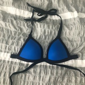 Blue Victoria’s Secret Bikini Top